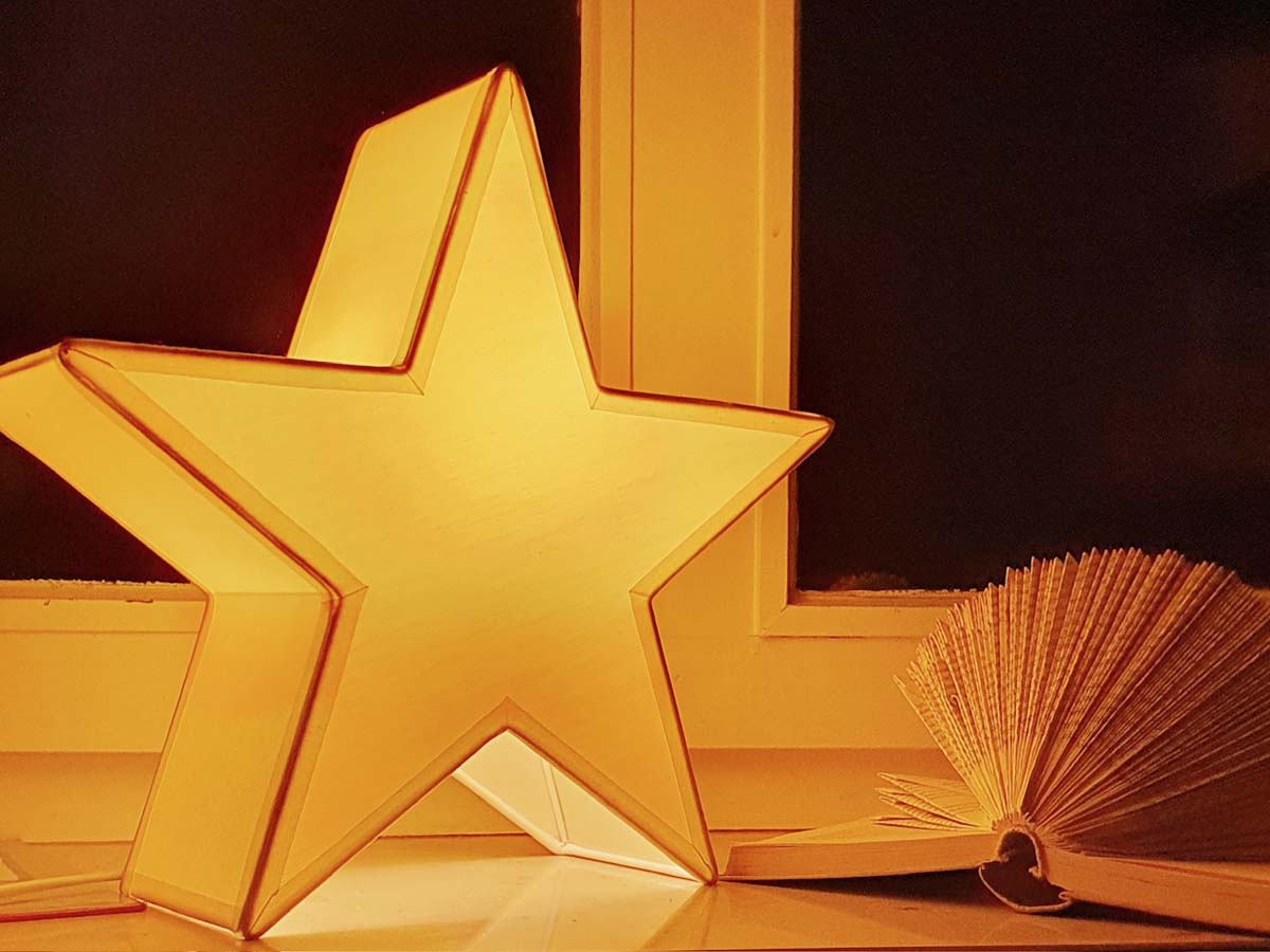 Lichterzauber im Haus der evangelischen Kirche in Oberwinter