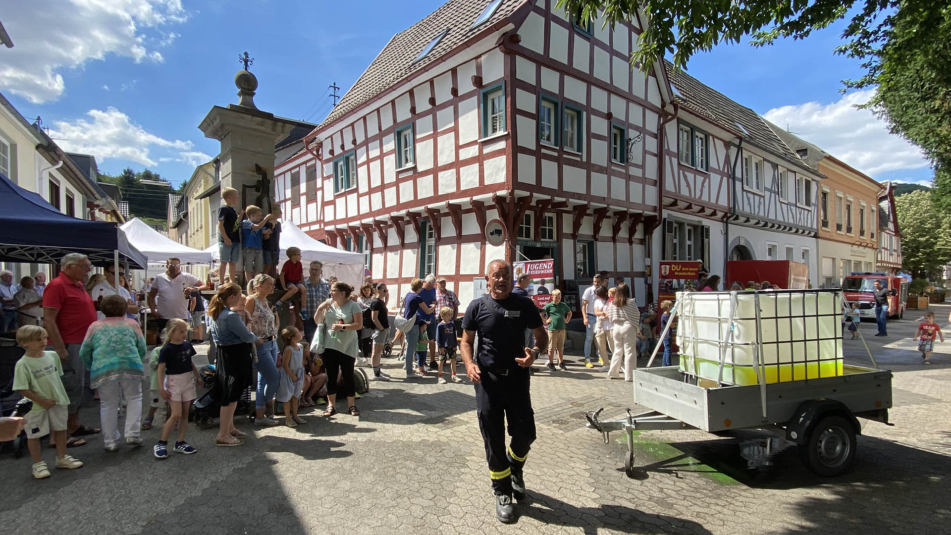 Präsentationstag 130 Jahre Feuerwehr Oberwinter im Juli 2022