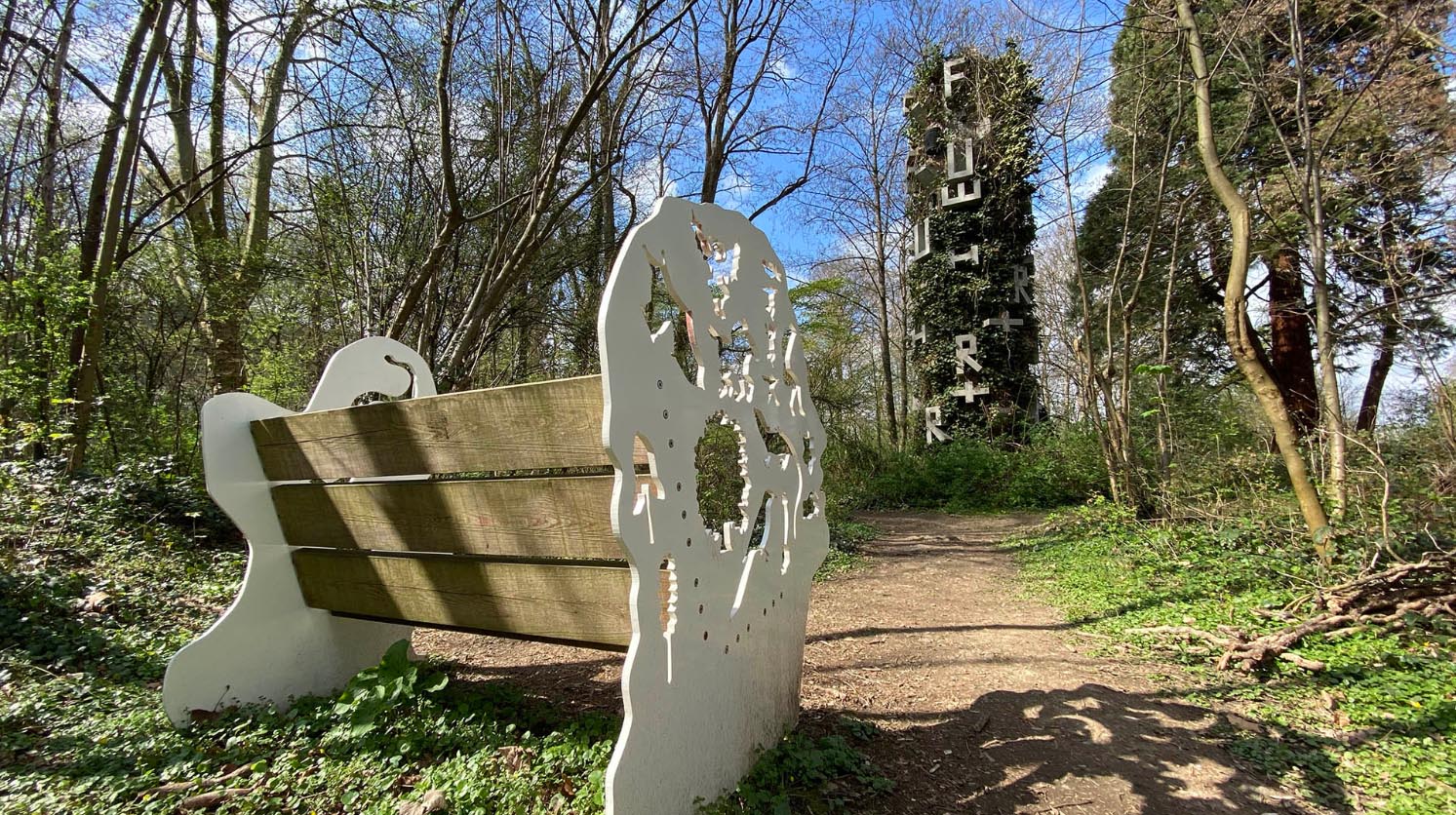 Die Geheimen Gärten in Rolandswerth - Literarische Wanderwege Oberwinter - rund um den Rolandsbogen