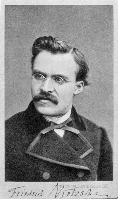 Der Philosoph Friedrich Nietzsche - Literarische Wanderwege Oberwinter - rund um den Rolandsbogen