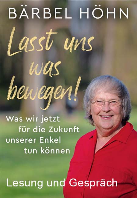 Lesung und Gespräch mit Bärbel Höhn im Gemeindehaus Oberwinter