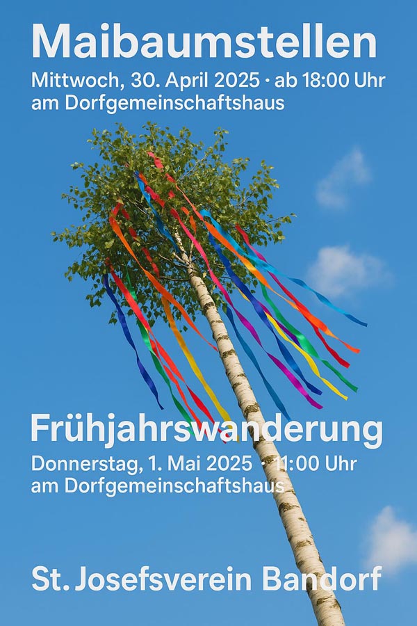 maibaumstellen bandorf